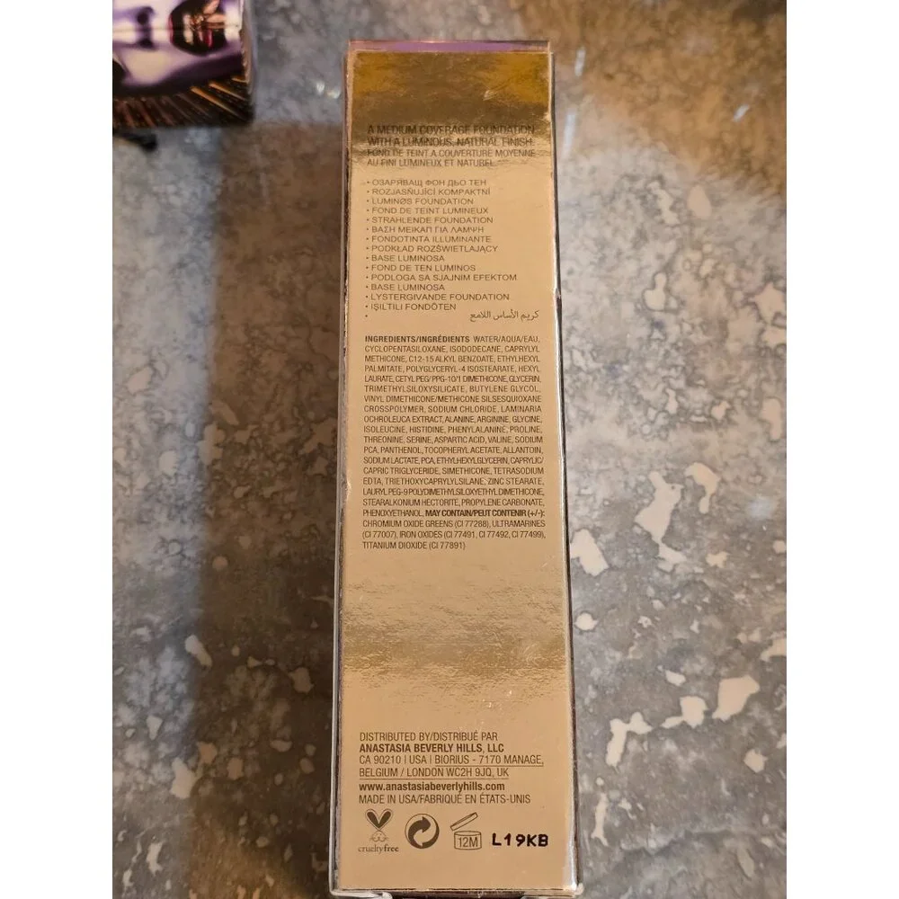 Anastasia Beverly Hills Luminous Foundation 370W Vegan &‎ Gluten-Free 30ml